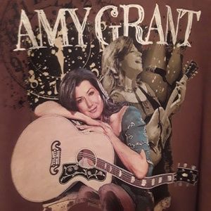 Amy Grant with guitar tshirt